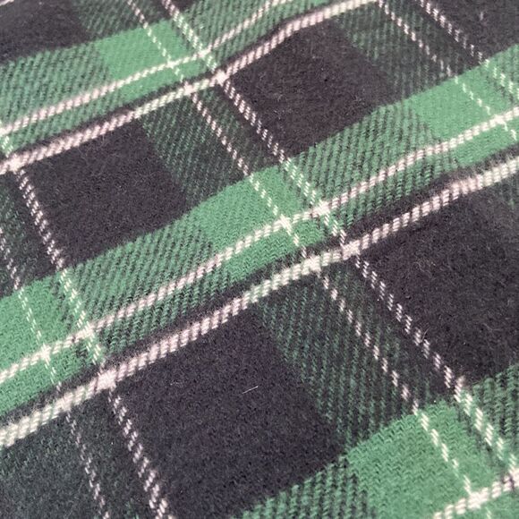 Banana Republic Plaid Tartan Ruffle Edge Scarf - Picture 3 of 4